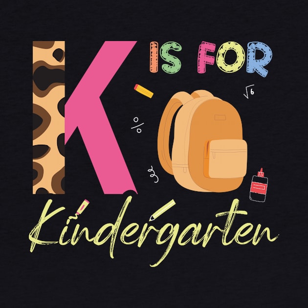 k is for kindergarten by aimed2